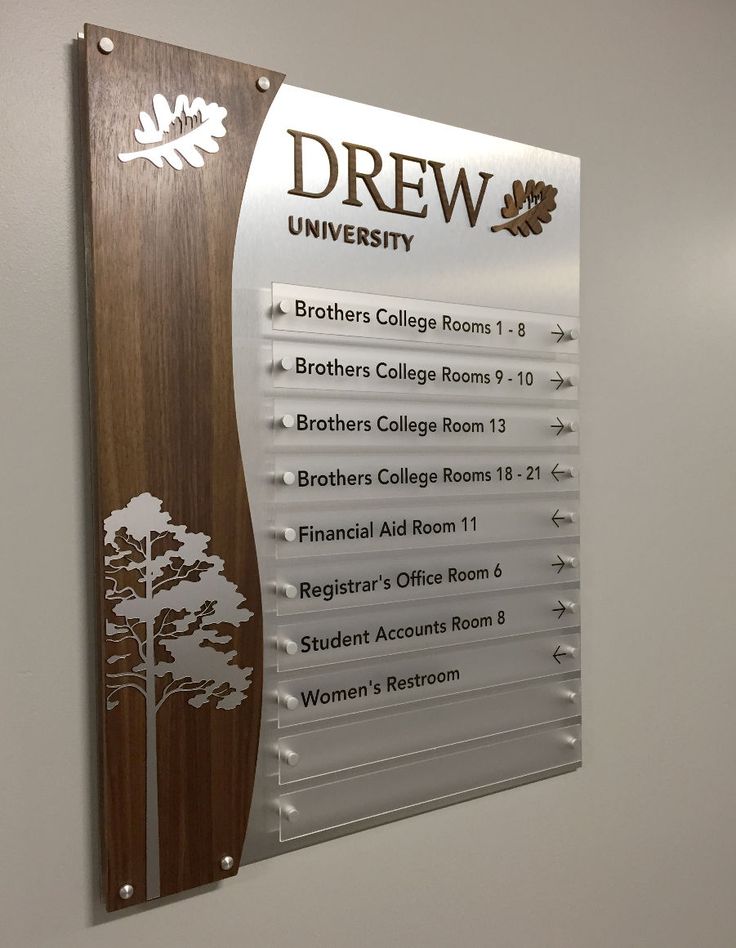 Interior Wayfinding Sign